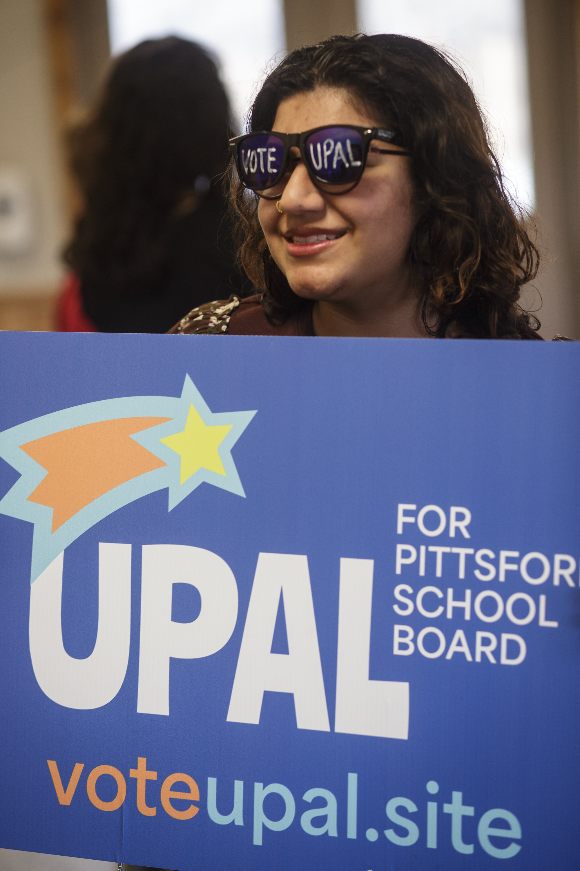 Pittsford neighbor at the campaign kickoff